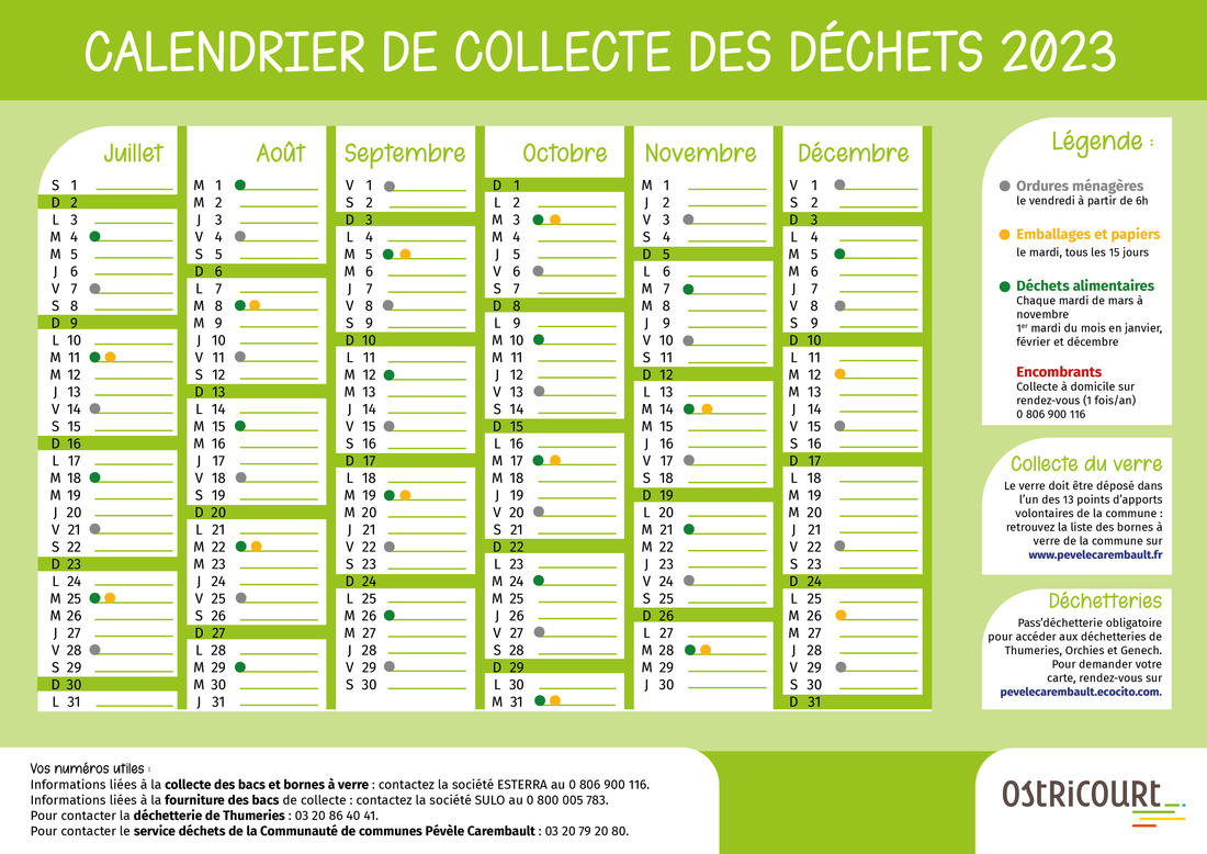 calendrier déchets 2023p2