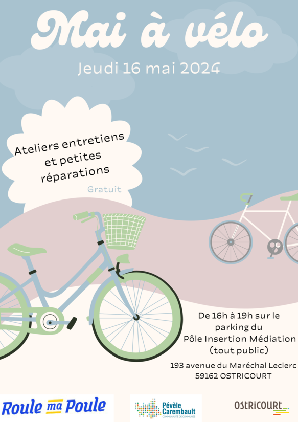 Mai à vélo